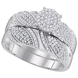 0.35CT Diamond Bridal 10KT Ring White Gold