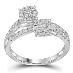 0.50CT Diamond Soleil 14KT Ring White Gold