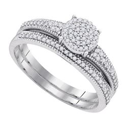 0.25CT Diamond Bridal 10KT Ring White Gold