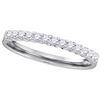 Image 1 : 0.25CT Diamond Machine-Set 14KT Ring White Gold