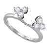 Image 1 : 0.75CT Diamond Enhancer 14KT Ring White Gold