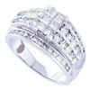 Image 1 : 1.50CT Diamond Invisible 14KT Ring White Gold