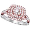 Image 1 : 1CT Diamond Anniversary 10KT Ring 2Tone Gold