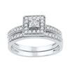 Image 1 : 0.50CT Diamond Bridal 10KT Ring White Gold