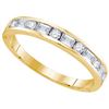 0.33CT Diamond Anniversary 10KT Ring Yellow Gold