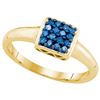 0.20CT Diamond Anniversary 10KT Ring Yellow Gold