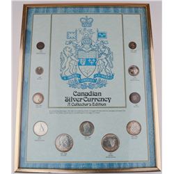 1.Canadian Silver Currency - Frame