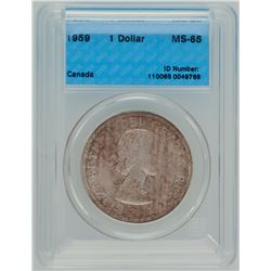 1959 $1 MS-65 ICCS