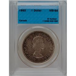 1962 $1 MS-65 CCCS