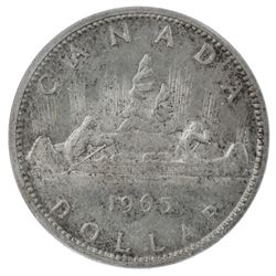 1965 $1 MS-65 Gem SmBds Ptd 5 ICCS