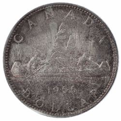 1966 $1 MS-65 Gem Large Beads ICCS