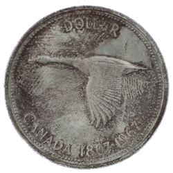 1967 $1 MS-65 Gem ICCS