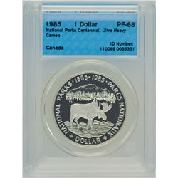 1985 1$ PF-68 National Parks Centennial - Ultra Heavy Cameo
