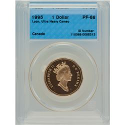 1995 1$ PF-68 Loon - Ultra Heavy Cameo