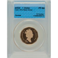 2002 1$ PF-68 Loon - Ultra Heavy Cameo