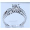 Image 2 : Silver & Cubic Zirconia Ring:2.89gms/Cubic Zirconia:0.28ct