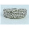 Image 2 : 14K WHITE GOLD RING 6.75 GRAM DIAMOND 0.81CT