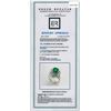 Image 3 : 1.73CT NATURAL COLUMBIAN EMERALD 18K WHITE GOLD RING