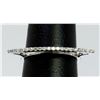 Image 3 : 14K WHITE GOLD RING 2.10GRAM DIAMOND 0.17CT