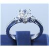 Image 3 : Silver & Cubic Zirconia Ring:2.68gms/Cubic Zirconia:0.34ct