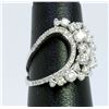 Image 1 : 14K WHITE GOLD RING 5.10GRAM  DIAMOND 1.50CT