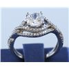 Image 2 : Silver & Cubic Zirconia Ring:2.96gms/Cubic Zirconia:0.45ct