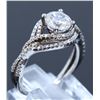 Image 3 : Silver & Cubic Zirconia Ring:2.96gms/Cubic Zirconia:0.45ct