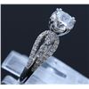 Image 2 : Silver & Cubic Zirconia Ring:3.11gms/Cubic Zirconia:0.45ct