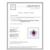 Image 3 : 14K WHITE GOLD RING 7.6GRAM DIAMOND 1.42CT RUBY CENTER OVAL 3.15CT