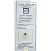 Image 3 : 1.21CT NATURAL COLUMBIAN EMERALD 14K WHITE GOLD RING
