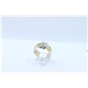 Image 2 : 14K WHITE AND YELLOW GOLD DIAMOND RING:10.44 GRAMS APPROX/DIAMOND:0.5CT