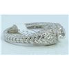 Image 1 : 14K WHITE GOLD RING 5.93 GRAM  DIAMOND 0.20CT SIDES