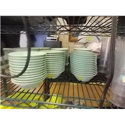 NEW ~ GREEN RESTRAUNT BOWLS - BY MISTRAL- MANUFACTURERS OF HEAVY DUTY & MALAMINE DINNERWARE -APPROX 