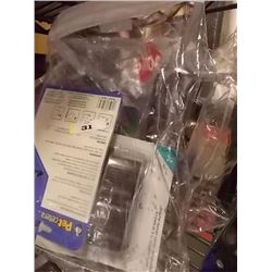 BAG OF ASSORTED FISH TANK ITEMS