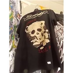 T-SHIRT -  AFFLICTION - GRIM REAPER WITH URN (GOLD FOIL) - XXL