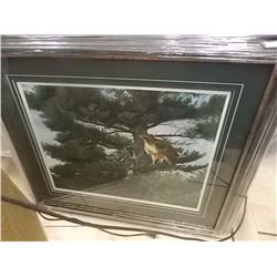 FRAMED LIMITED EDITION PRINT - ONE WING ABOVE DREAM OR HUNGER - RICHARD CASEY - ESTIMATED GALLERY PR