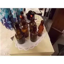 COLLECTION OF BOTTLES - 6