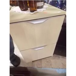 CABINET - 2 DRAWER - WITH FILES