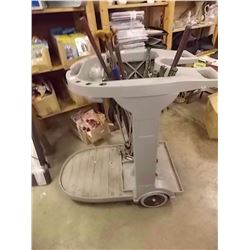 JANITOR'S CART - PLUS GOLF CLUBS