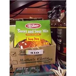 CASE OF SWEET SOUR MIX - CASE CONTAIN 24 X 50 GRAM PACKAGES. . - RETAIL APPROX. $50