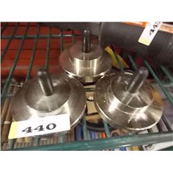 STAINLESS STEEL PIVOT MOUNTS - 3 PC TTL