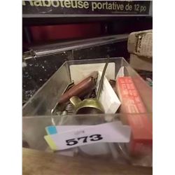 SMALL CONTINER OF ROUTER BITS