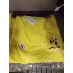 POLO SHIRT - NEW - YELLOW - XTRA LARGE