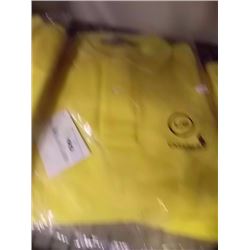 POLO SHIRT - NEW - YELLOW - LARGE