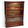 Image 1 : Mahogany globe Wernicke three tier bookcase…