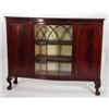 Image 1 : Good quality mahogany serpentine fronted ch…