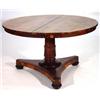 Image 1 : Regency circular rosewood breakfast table o…