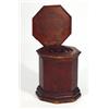 Image 1 : Victorian octagonal mahogany commode with c…