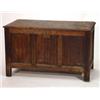 Image 1 : 18th Century oak three panelled coffer with…