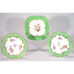 Early 19th century Coalport porcelain sandw…